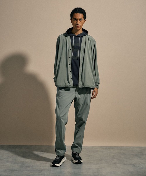 NUMERALS（ヌメラルズ）の「[NUMERALS]MOLDED JERSEY HOODIE（パーカー・メンズ・ネイビー/ブラック・MEDIUM/LARGE）」の14枚目の写真