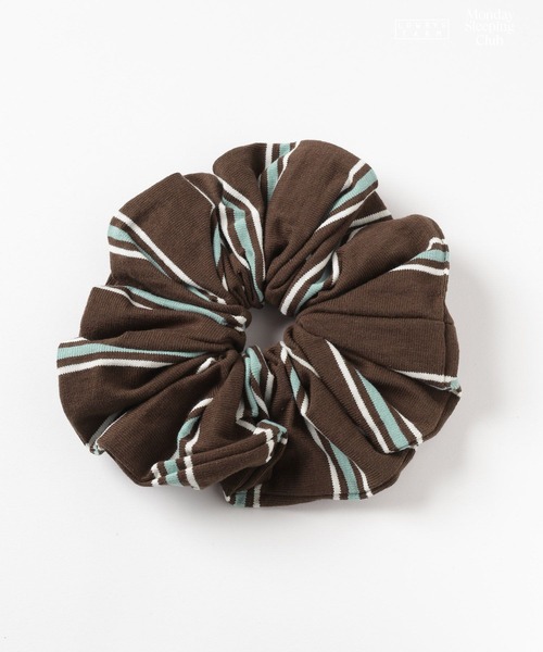 LOWRYS FARM(ローリーズファーム)の「Monday Sleeping Club BIGシュシュ 661518(シュシュ・レディース・ブルー/ブラウン/ネイビー・FREE)」の1枚目の写真