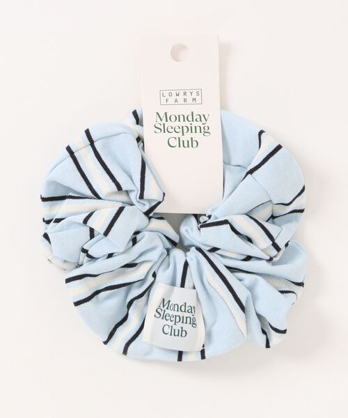 LOWRYS FARM(ローリーズファーム)の「Monday Sleeping Club BIGシュシュ 661518(シュシュ・レディース・ブルー/ブラウン/ネイビー・FREE)」の15枚目の写真
