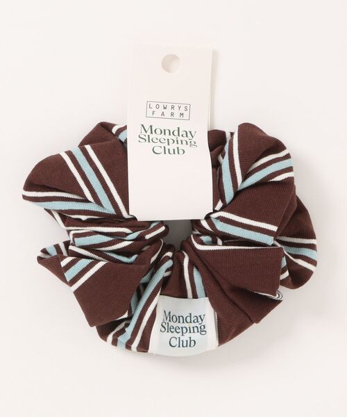 LOWRYS FARM(ローリーズファーム)の「Monday Sleeping Club BIGシュシュ 661518(シュシュ・レディース・ブルー/ブラウン/ネイビー・FREE)」の16枚目の写真