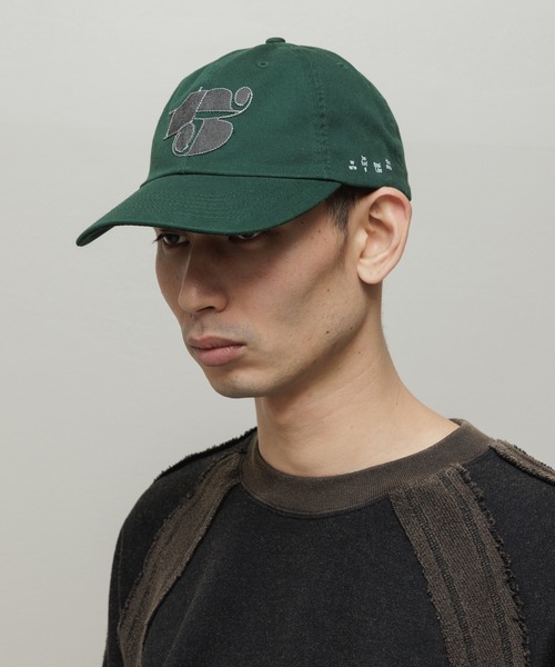 BAL（バル）の「COTTON 6-PANEL HAT（キャップ・メンズ・ブラック/グレー/ブラウン/グリーン・FREE）」の4枚目の写真