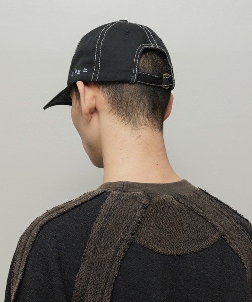 BAL（バル）の「COTTON 6-PANEL HAT（キャップ・メンズ・ブラック/グレー/ブラウン/グリーン・FREE）」の7枚目の写真