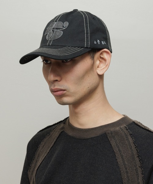 BAL（バル）の「COTTON 6-PANEL HAT（キャップ・メンズ・ブラック/グレー/ブラウン/グリーン・FREE）」の6枚目の写真