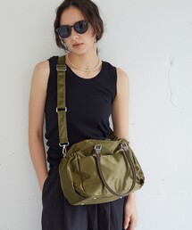 green label relaxing（グリーンレーベルリラクシング）の「【WEB限定】2WAY Wジップ ボストン バッグ はっ水（ボストンバッグ）」