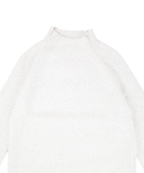 INNOCENT（イノセント）の「【SE1】【TREAT/トリート】 TR24308 RACCOON BOTTLENECK PO（Tシャツ/カットソー・レディース・ライトグレー/Black・38）」の16枚目の写真