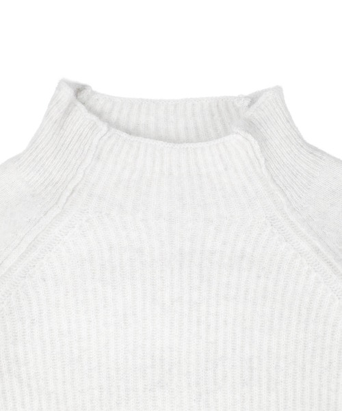 INNOCENT（イノセント）の「【SE1】【TREAT/トリート】 TR24308 RACCOON BOTTLENECK PO（Tシャツ/カットソー・レディース・ライトグレー/Black・38）」の17枚目の写真