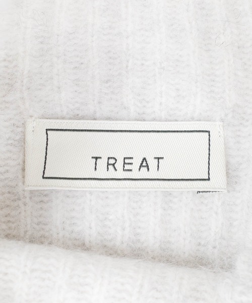 INNOCENT（イノセント）の「【SE1】【TREAT/トリート】 TR24308 RACCOON BOTTLENECK PO（Tシャツ/カットソー・レディース・ライトグレー/Black・38）」の5枚目の写真