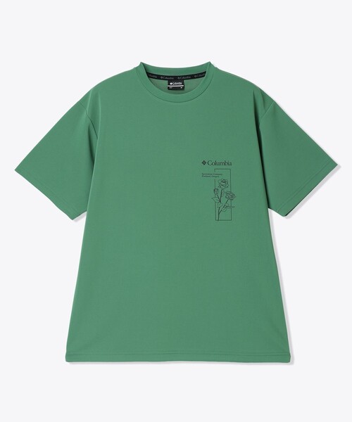 Columbia（コロンビア）の「限定展開 COLUMBIA BLACK LABEL／メンズ ディープアベニュー ショートスリーブTシャツ／コロンビア（Tシャツ/カットソー・メンズ・ホワイト/グリーン/ブラック・XL/L/M/S）」の8枚目の写真
