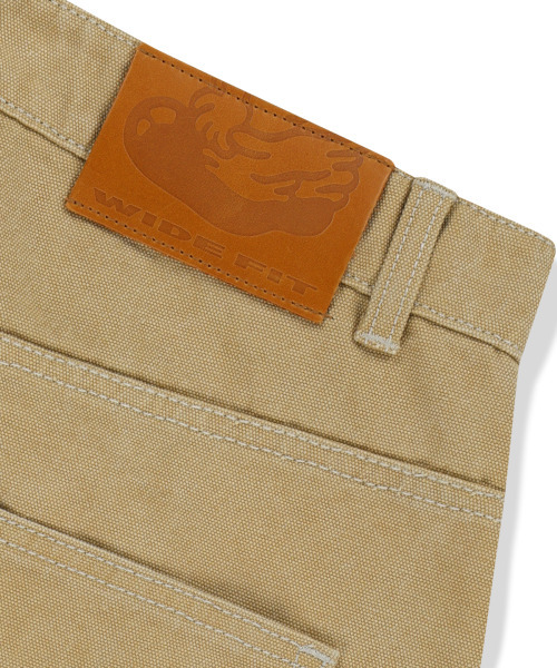 WKNDRS（ウィーキャンドース）の「DRAGGY WORK PANTS (BEIGE)（デニムパンツ・レディース・その他・SMALL/MEDIUM/LARGE/X-LARGE）」の5枚目の写真