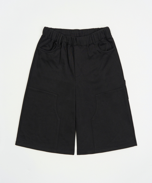 TOFFEE(トフィー)の「ダブルニスウェットバミューダパンツ(ブラック)(その他パンツ・メンズ・その他・SMALL/MEDIUM/LARGE/X-LARGE)」の2枚目の写真