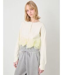 SORIN（ソリン　）の「Tulle Decorated Cardigan/チュールデコレート カーディガン（カーディガン/ボレロ）」