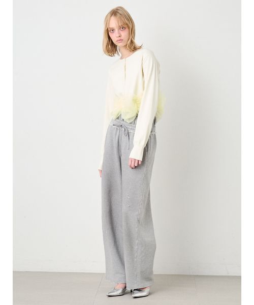SORIN（ソリン ）の「Tulle Decorated Cardigan/チュールデコレート