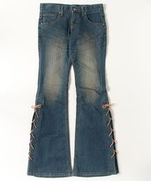 TORNADO MART | TORNADO MART∴ブルーヴィンテージレースアップベルボトム(デニムパンツ)