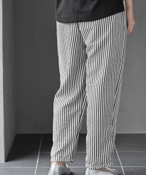 rps(アールピーエス)の「ストライプイージーパンツ(その他パンツ・レディース・ネイビー/ブラック・フリー)」の22枚目の写真