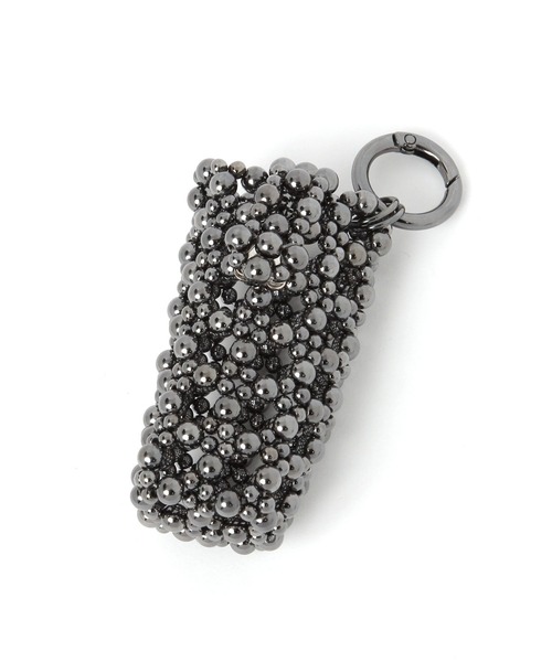 GLOBAL WORK（グローバルワーク）の「ビーズリップチャーム/657421（キーホルダー・レディース・ライトイエロー/ブラック/ライトグレー・FREE）」の2枚目の写真