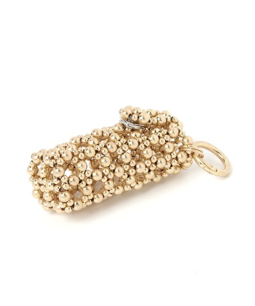 GLOBAL WORK（グローバルワーク）の「ビーズリップチャーム/657421（キーホルダー・レディース・ライトイエロー/ブラック/ライトグレー・FREE）」の5枚目の写真