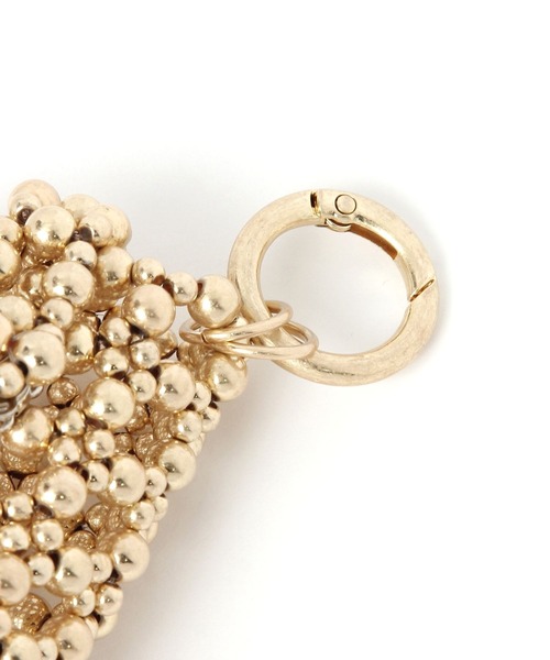 GLOBAL WORK（グローバルワーク）の「ビーズリップチャーム/657421（キーホルダー・レディース・ライトイエロー/ブラック/ライトグレー・FREE）」の6枚目の写真