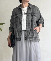 パウダーデニムジャケット