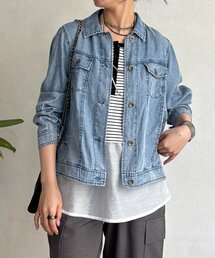 セール】【RM denim】袖ボリュームGジャン（デニムジャケット）｜Rie
