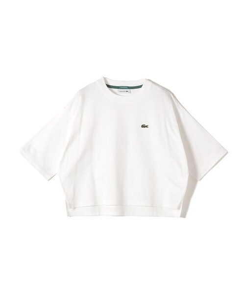 SHIPS別注】LACOSTE:〈手洗い可能〉五分袖 TEE（Tシャツ/カットソー
