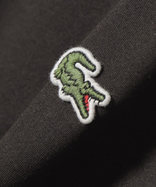 LACOSTE（ラコステ）の「【SHIPS別注】LACOSTE:〈手洗い可能〉五分袖 TEE（Tシャツ/カットソー・レディース・ホワイト/ブラック/ブラウン/ピンク・SMALL/MEDIUM）」の19枚目の写真