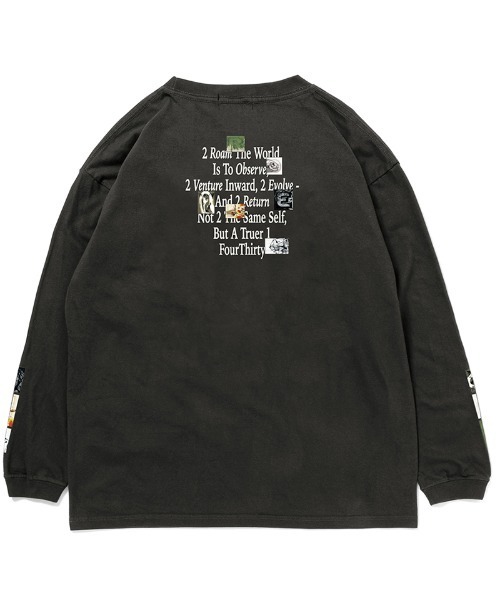 430（フォーサーティ）の「mlt5654- AF R O V E R 2 L-S TEE カットソー(26-129)（Tシャツ/カットソー・メンズ・ブラック系その他/アッシュ/サックスブルー/ブラック/ネイビー/グリーン/ホワイト・1/0/3/2）」の3枚目の写真