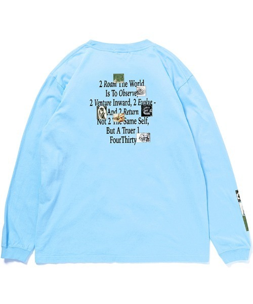430（フォーサーティ）の「mlt5654- AF R O V E R 2 L-S TEE カットソー(26-129)（Tシャツ/カットソー・メンズ・ブラック系その他/アッシュ/サックスブルー/ブラック/ネイビー/グリーン/ホワイト・1/0/3/2）」の7枚目の写真