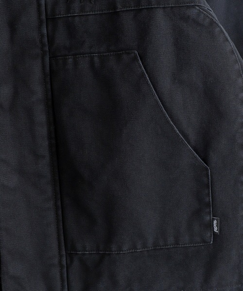 FUCKING AWESOME（ファッキングオーサム）の「FUCKING AWESOME / ファッキンオーサム：Waxed Puffer Jacket：FA-WPJ[WAX]（ダウンジャケット/コート・メンズ・ブラック・L）」の4枚目の写真