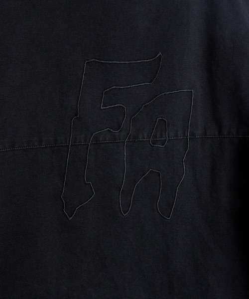 FUCKING AWESOME（ファッキングオーサム）の「FUCKING AWESOME / ファッキンオーサム：Waxed Puffer Jacket：FA-WPJ[WAX]（ダウンジャケット/コート・メンズ・ブラック・L）」の7枚目の写真