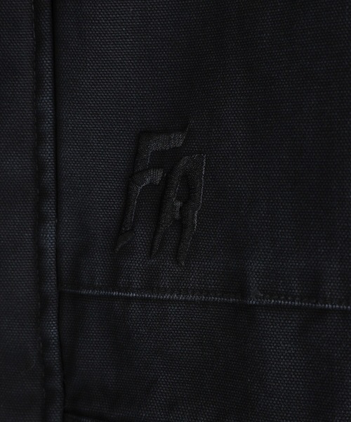 FUCKING AWESOME（ファッキングオーサム）の「FUCKING AWESOME / ファッキンオーサム：Waxed Puffer Jacket：FA-WPJ[WAX]（ダウンジャケット/コート・メンズ・ブラック・L）」の8枚目の写真