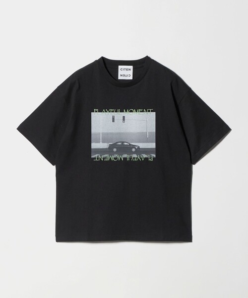 CITEN(シテン)の「<CITEN>フォトT(Tシャツ/カットソー・レディース・ブラック/その他3/その他1・FREE)」の9枚目の写真