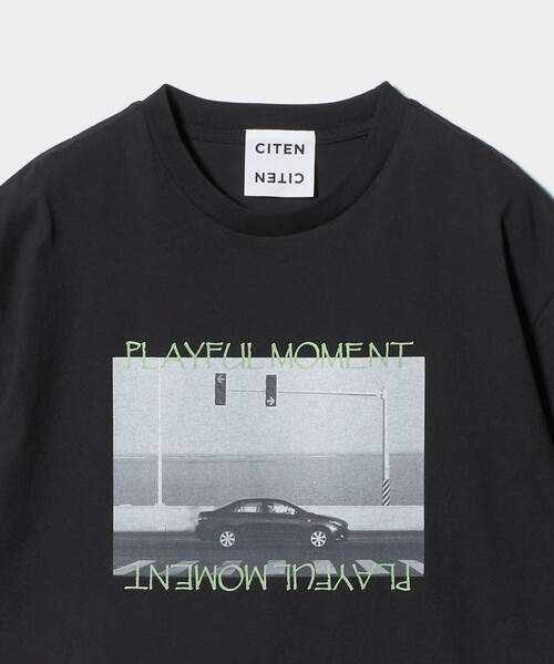 CITEN(シテン)の「<CITEN>フォトT(Tシャツ/カットソー・レディース・ブラック/その他3/その他1・FREE)」の11枚目の写真