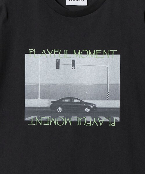CITEN(シテン)の「<CITEN>フォトT(Tシャツ/カットソー・レディース・ブラック/その他3/その他1・FREE)」の14枚目の写真