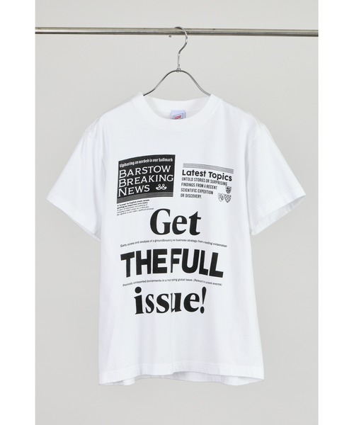 ottilie（オティーリエ）の「【 TRICOMER / トリコメル 】 Get THE FULL issue! / ゲットザフルイシュー！ Tシャツ（Tシャツ/カットソー・レディース・ホワイト・FREE）」の2枚目の写真