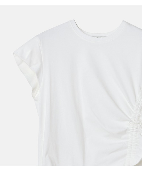 LE CIEL BLEU(ルシェルブルー)の「スカーフディテールSS Tシャツ / Scarf Detail SS T-Shirt(Tシャツ/カットソー・レディース・オフホワイト/ブラック・38/36)」の11枚目の写真