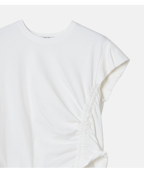 LE CIEL BLEU(ルシェルブルー)の「スカーフディテールSS Tシャツ / Scarf Detail SS T-Shirt(Tシャツ/カットソー・レディース・オフホワイト/ブラック・38/36)」の12枚目の写真