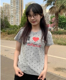 春夏新作/Y2Kグラフィックコンパクト半袖Tシャツ