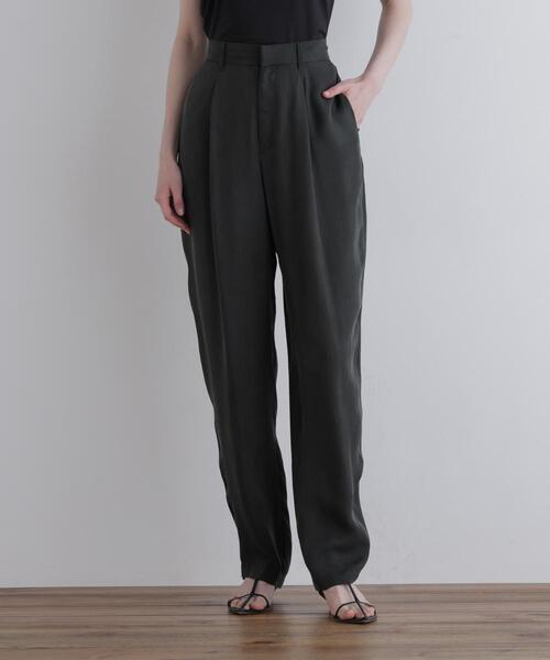 LE PHIL(ルフィル)の「◆キュプラツイルカーブパンツ(その他パンツ・レディース・グレー系その他/ミント・1/0)」の2枚目の写真