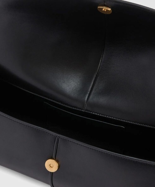 JIL SANDER（ジルサンダー）の「LINEA SHOULDER（ハンドバッグ・レディース・ブラック/オリーブ・UNI）」の3枚目の写真