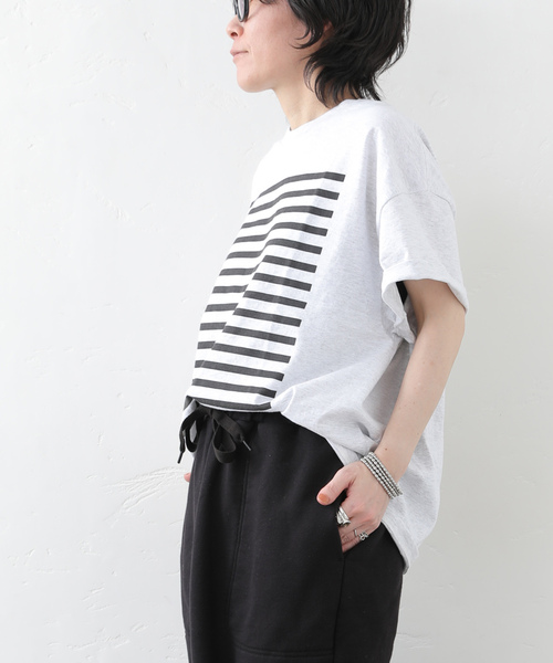 JOURNAL STANDARD LUXE(ジャーナルスタンダード ラックス)の「《追加2》Kalina's T(Tシャツ/カットソー・レディース・ライトグレー/ホワイト・FREE)」の14枚目の写真