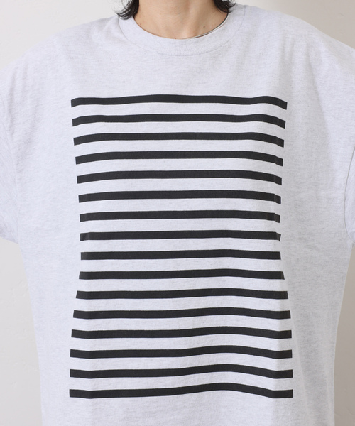 JOURNAL STANDARD LUXE(ジャーナルスタンダード ラックス)の「《追加2》Kalina's T(Tシャツ/カットソー・レディース・ライトグレー/ホワイト・FREE)」の5枚目の写真