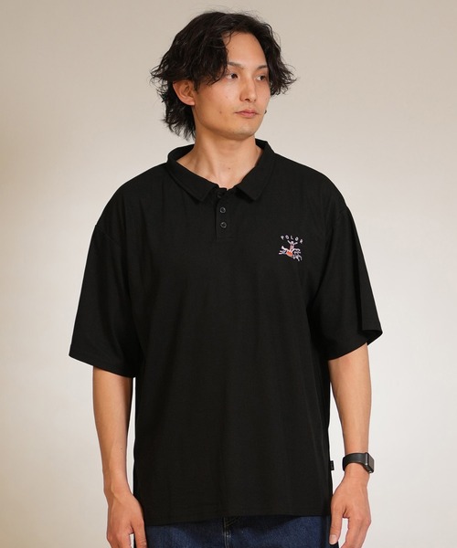 POLeR(ポーラー)の「【ムラサキスポーツ限定】POLER/ポーラー 半袖 ポロシャツ 水陸両用 HORSE RLX FIT D POLO SHRT 269MCV0036(ポロシャツ・メンズ・ブラック/ネイビー/チャコール・XL/L/M)」の5枚目の写真
