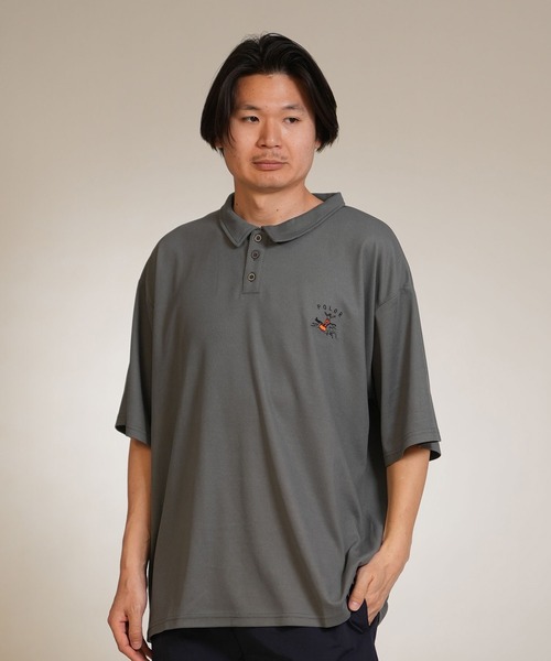 POLeR(ポーラー)の「【ムラサキスポーツ限定】POLER/ポーラー 半袖 ポロシャツ 水陸両用 HORSE RLX FIT D POLO SHRT 269MCV0036(ポロシャツ・メンズ・ブラック/ネイビー/チャコール・XL/L/M)」の10枚目の写真