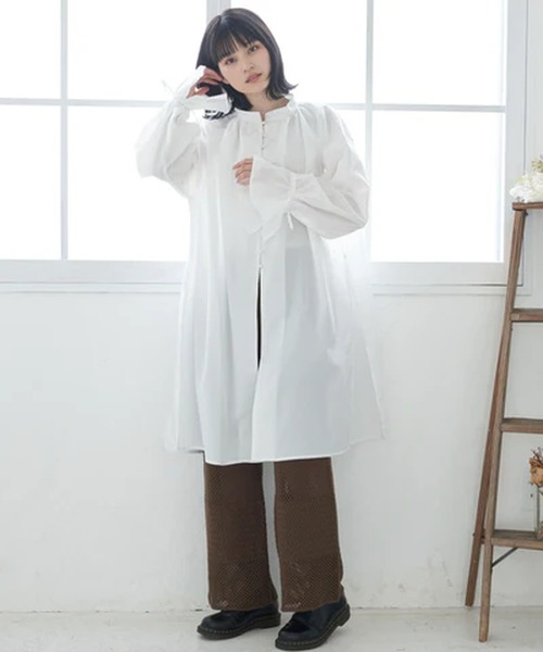 merrylatte(メリーラテ)の「クロシェニットパンツ【IROHANI】(その他パンツ・レディース・ブラウン・FREE)」の7枚目の写真