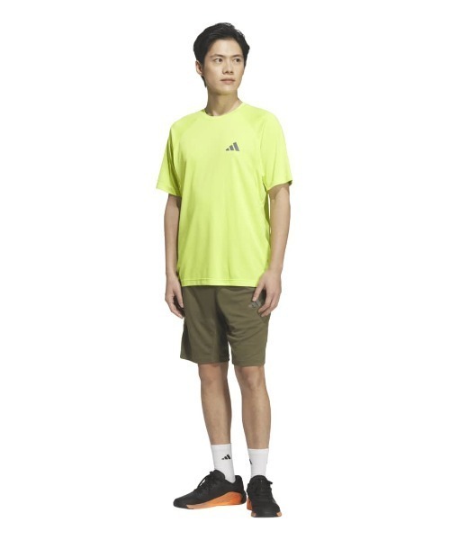adidas(アディダス)の「アディダス adidas テック エッセンシャルズ クールタッチ レギュラーフィット 半袖Tシャツ(Tシャツ/カットソー・メンズ・ライトグリーン/ブラック/ターコイズブルー・M/L/S/3L/LL)」の7枚目の写真