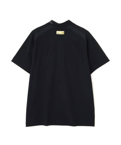 PING(ピン)の「【PING APPAREL】レイブロックエコマイクロカノコ半袖ハイネックシャツ <GOLD> (MENS)(Tシャツ/カットソー・メンズ・ホワイト/グレー/ブラック・L/M/LL1/LL/S)」の7枚目の写真