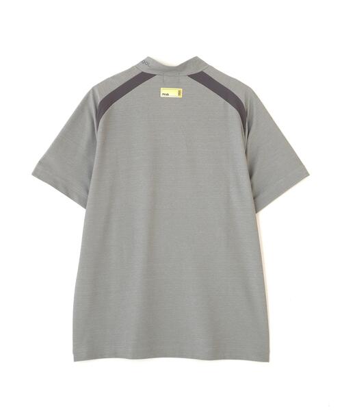 PING(ピン)の「【PING APPAREL】レイブロックエコマイクロカノコ半袖ハイネックシャツ <GOLD> (MENS)(Tシャツ/カットソー・メンズ・ホワイト/グレー/ブラック・L/M/LL1/LL/S)」の13枚目の写真