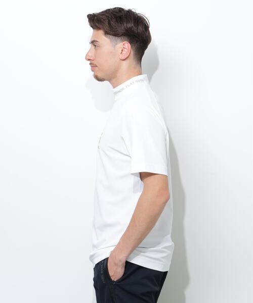 PING(ピン)の「【PING APPAREL】レイブロックエコマイクロカノコ半袖ハイネックシャツ <GOLD> (MENS)(Tシャツ/カットソー・メンズ・ホワイト/グレー/ブラック・L/M/LL1/LL/S)」の17枚目の写真
