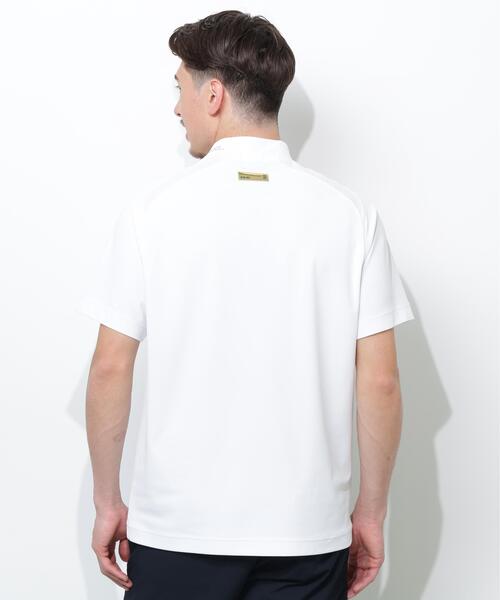 PING(ピン)の「【PING APPAREL】レイブロックエコマイクロカノコ半袖ハイネックシャツ <GOLD> (MENS)(Tシャツ/カットソー・メンズ・ホワイト/グレー/ブラック・L/M/LL1/LL/S)」の18枚目の写真