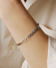 SILVERTAG（シルバータグ）の「STB-26SS2 デュアルカーブリンクチェーンブレスレット（ブレスレット）」